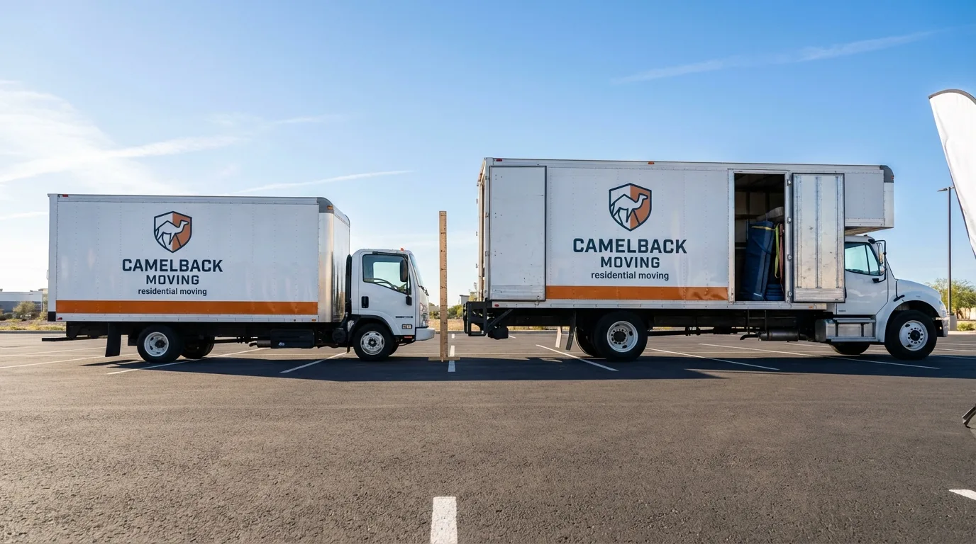 Moving truck size capacity guide in Harrodsburg